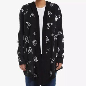 Her Universe Star Trek Icons Hooded Cardigan